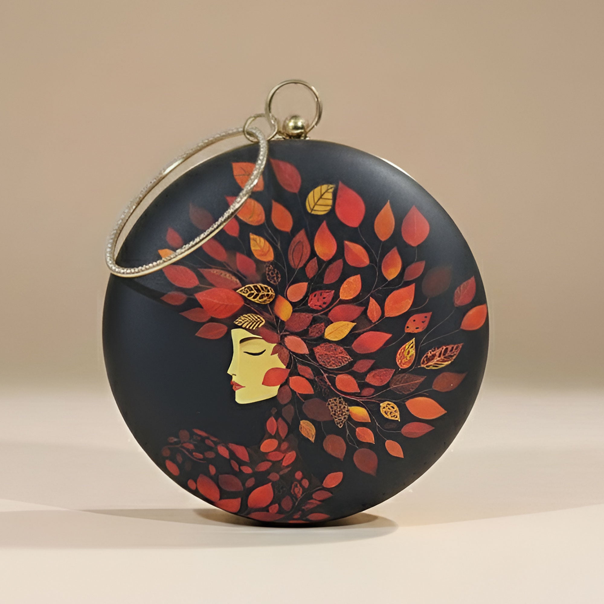 Artklim Autumn Muse Round Clutch