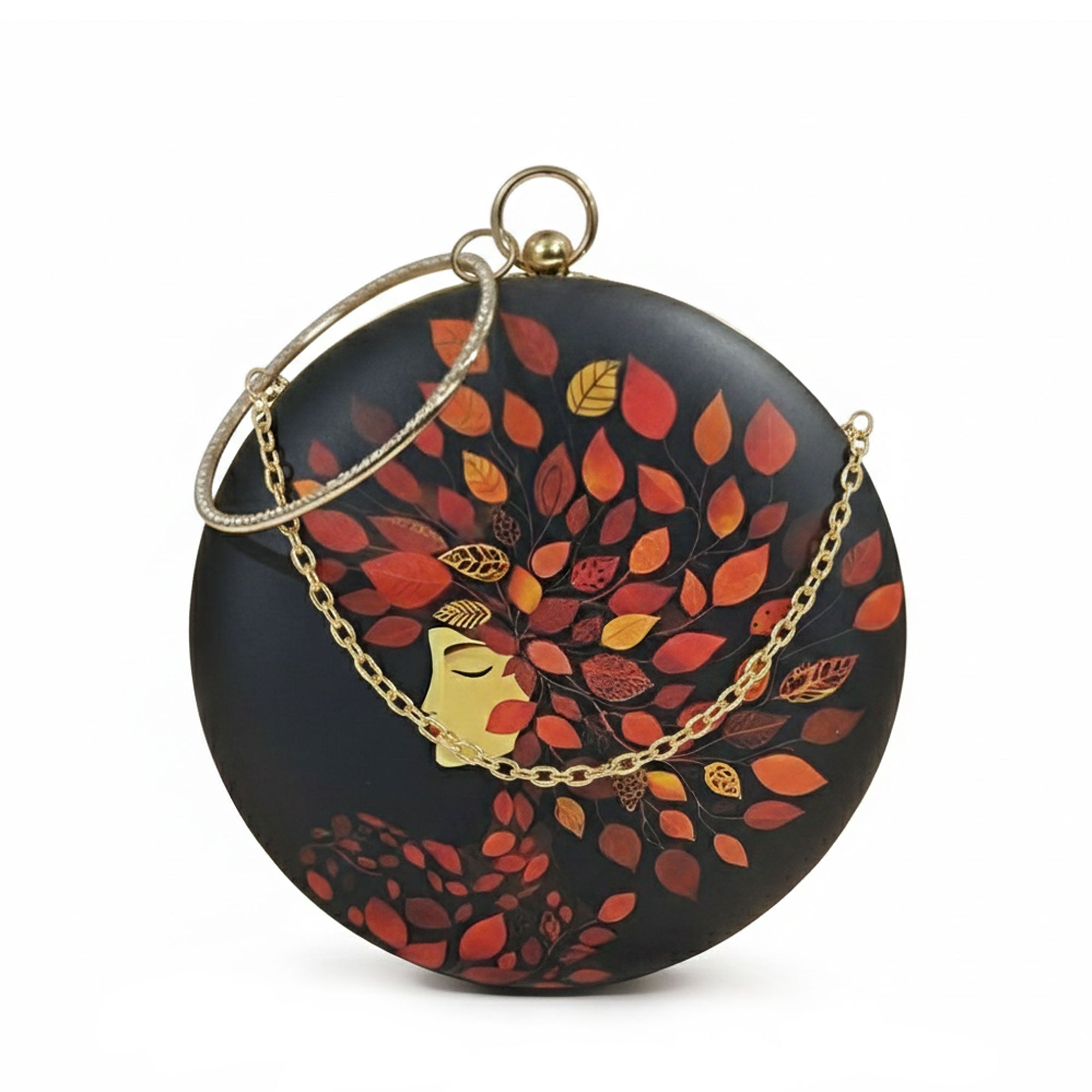 Artklim Autumn Muse Round Clutch
