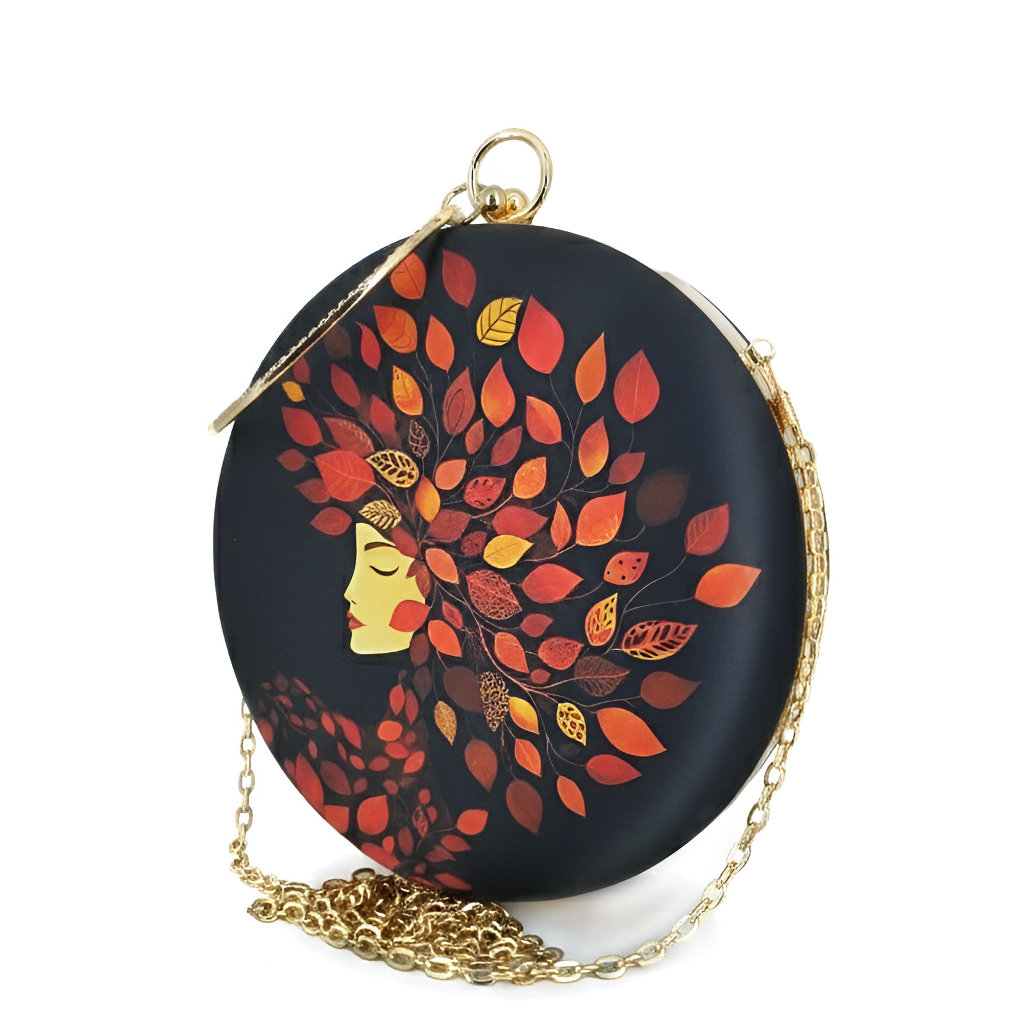 Artklim Autumn Muse Round Clutch