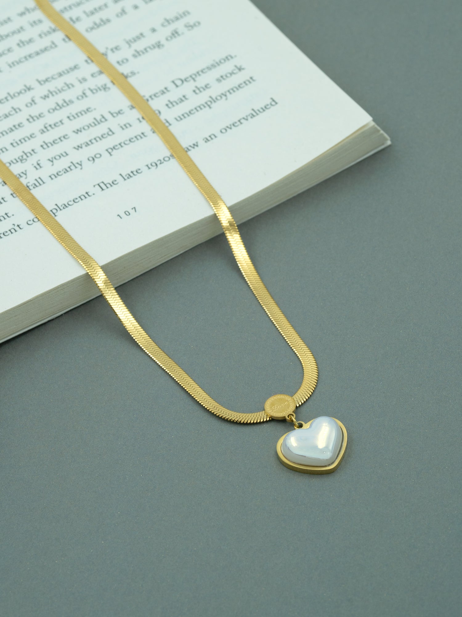 Artklim Double Heart Glow Pendant