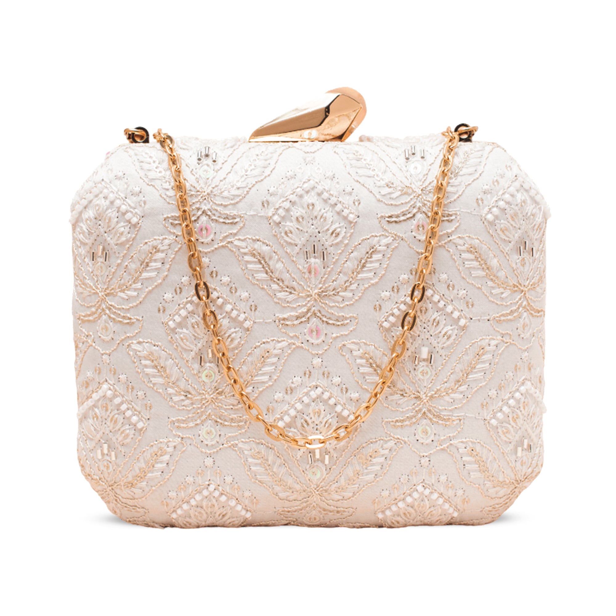 Artklim Mosaic Embroidery Clutch