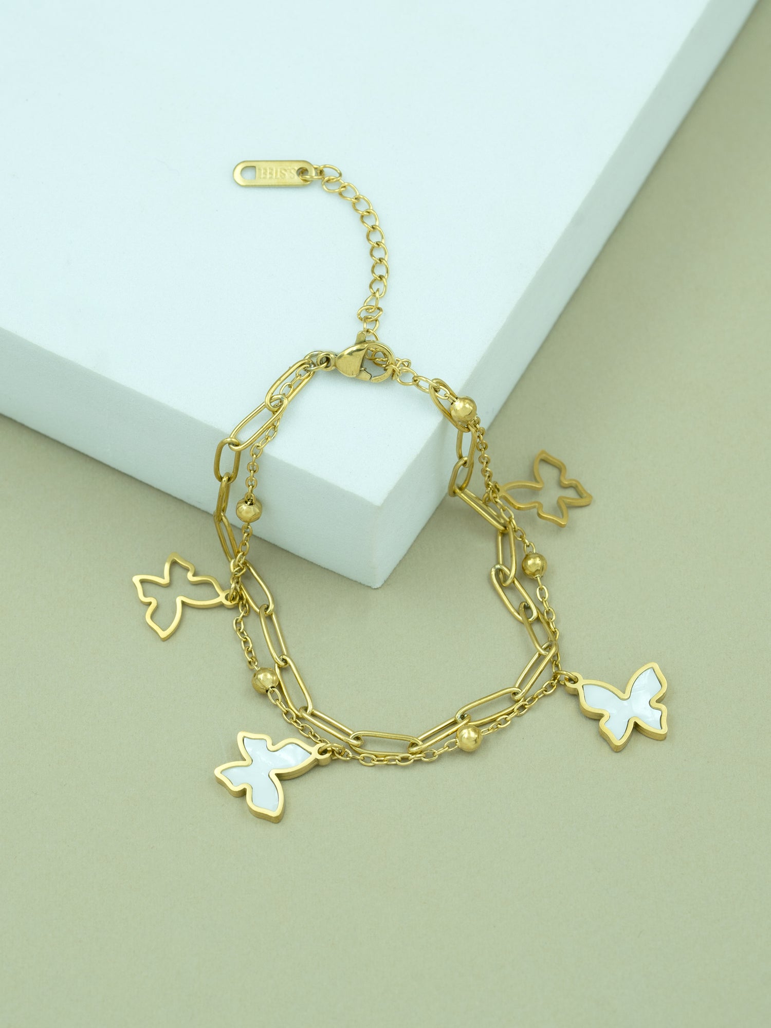 Artklim Golden Butterfly Bracelet