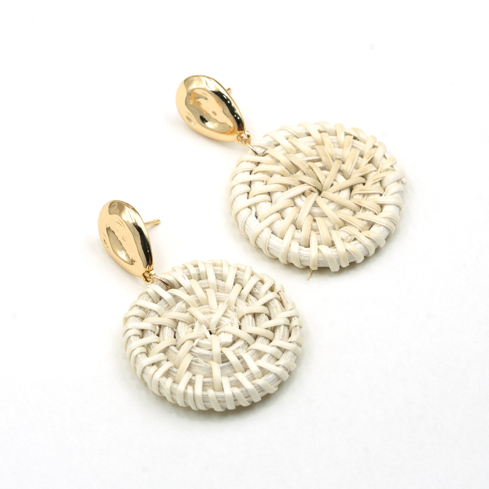 Artklim Pearl Weave Drop Earrings