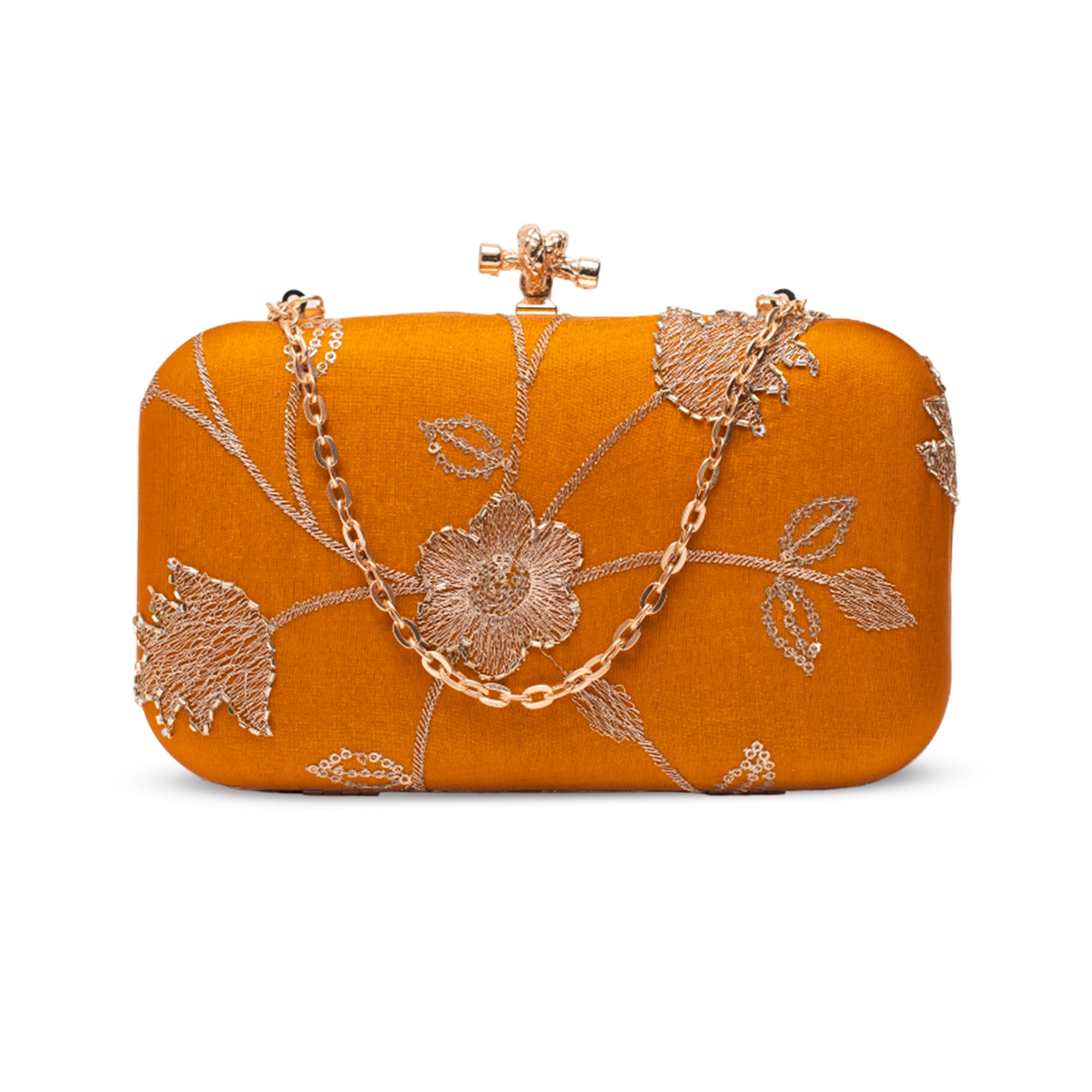 Artklim Royal Golden Blossom Clutch