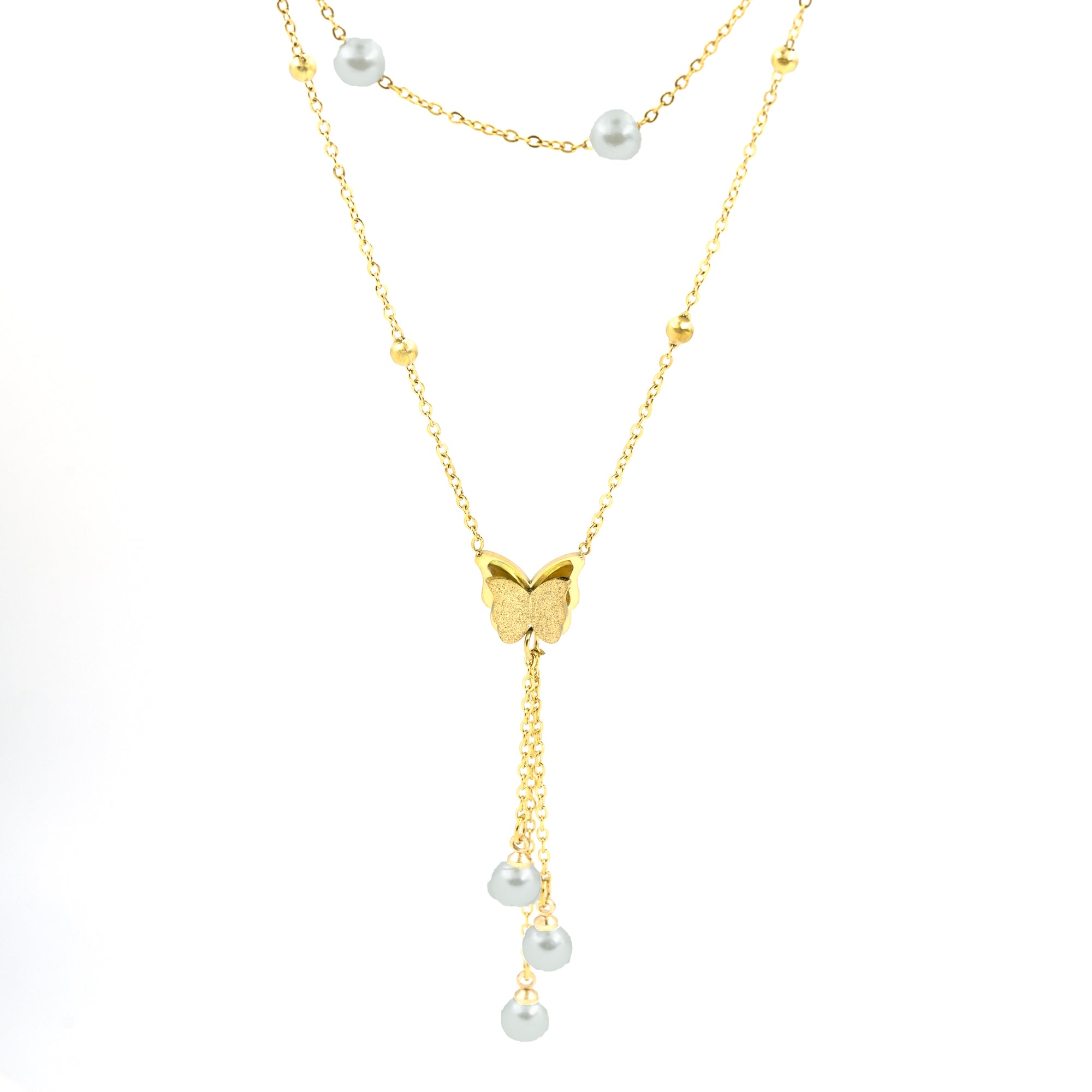 Artklim Pearl Harmony Layered Necklace