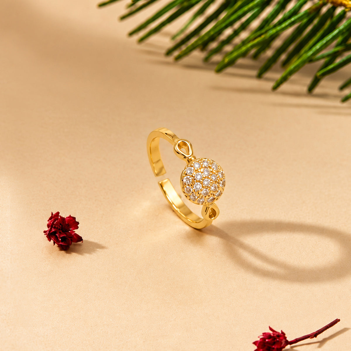 Artklim Mystic Charm Gold-Tone Anti-Tarnish Ring