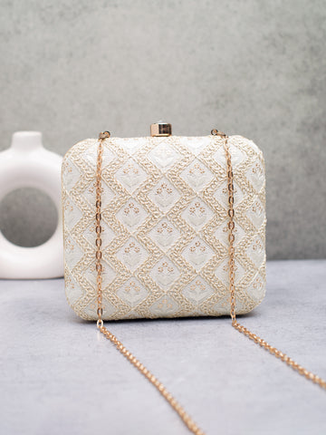 Artklim Regal Ivory Elegance Clutch