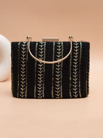 Artklim Golden Noir Clutch