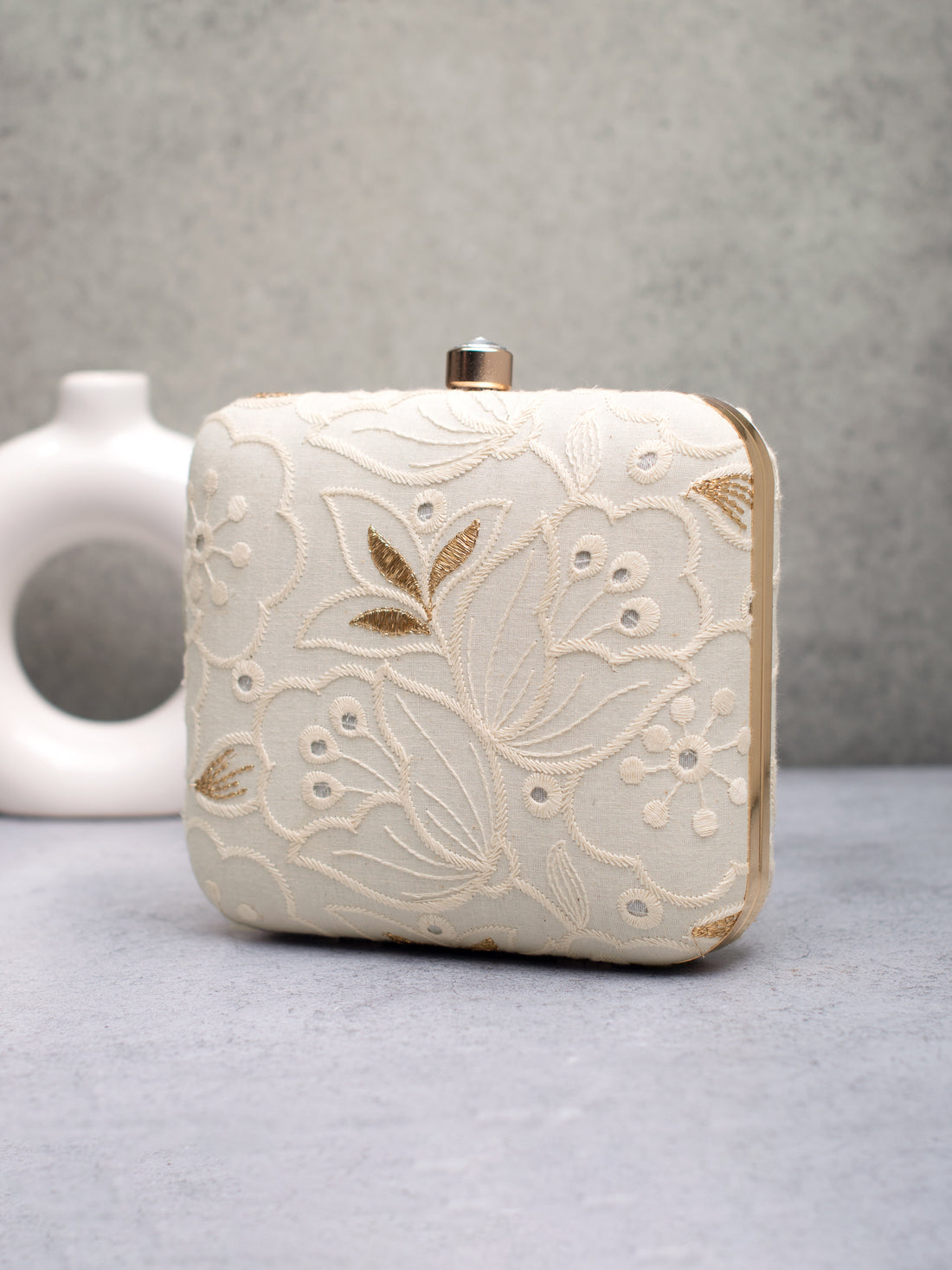 Artklim Golden Bloom Clutch