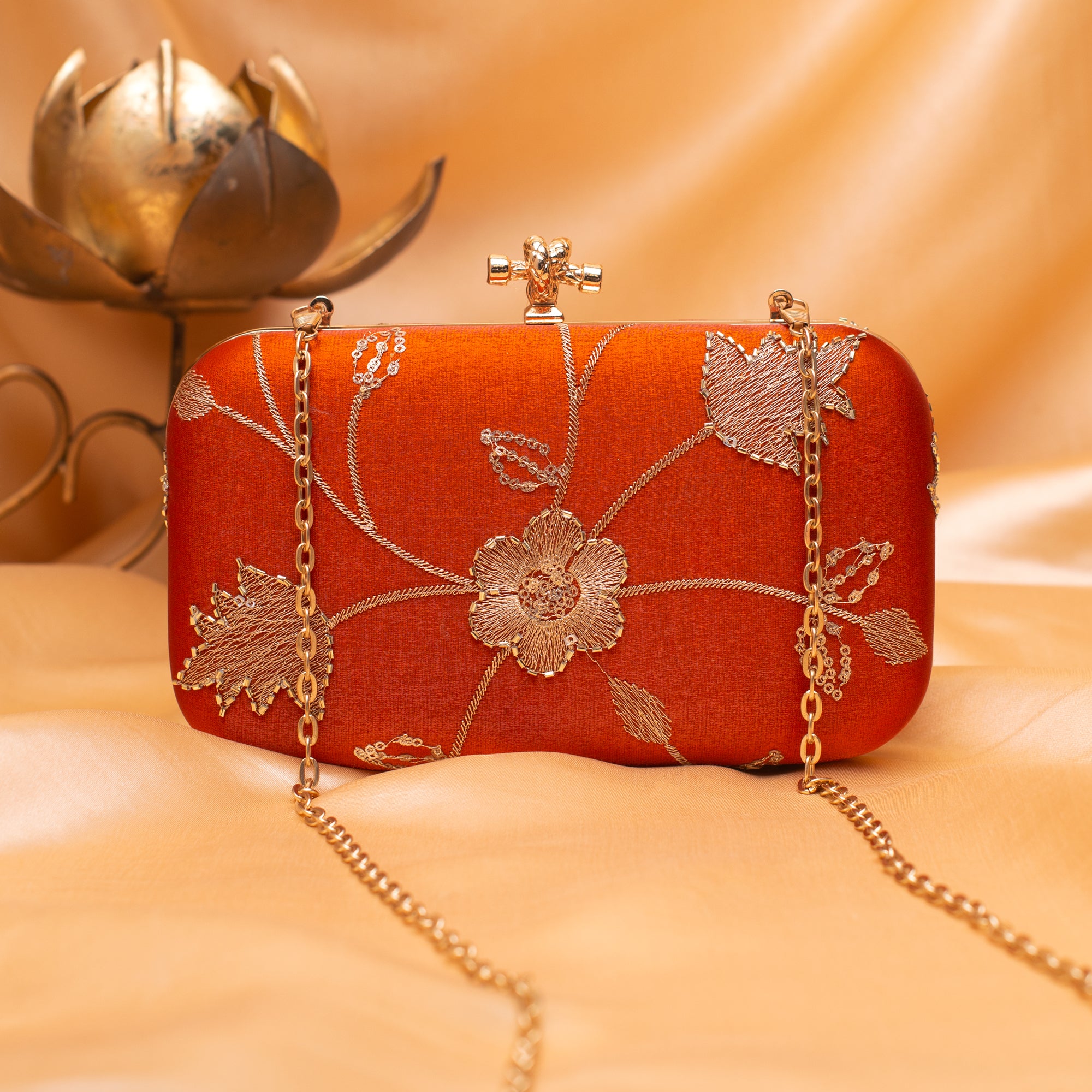 Artklim Royal Orange Blossom Clutch