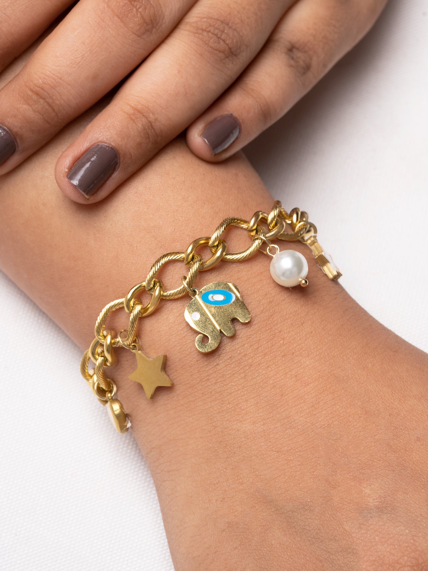 Artklim Celestial Whimsy Gold Bracelet