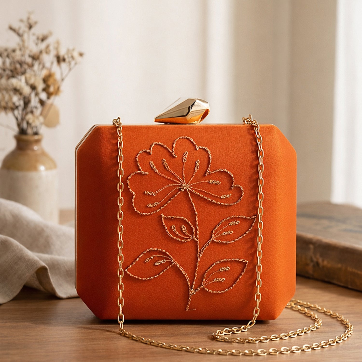 Artklim Sunset Ember Bloom Clutch