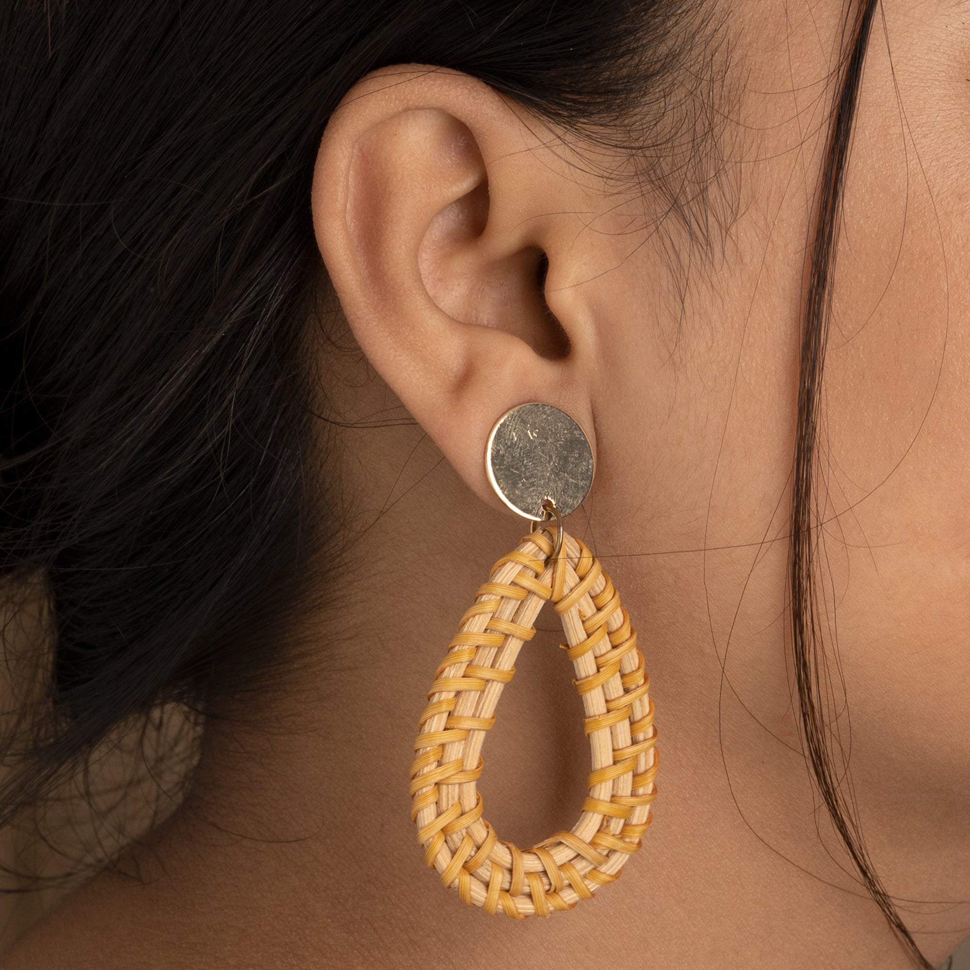 Artklim Natural Loop Earrings