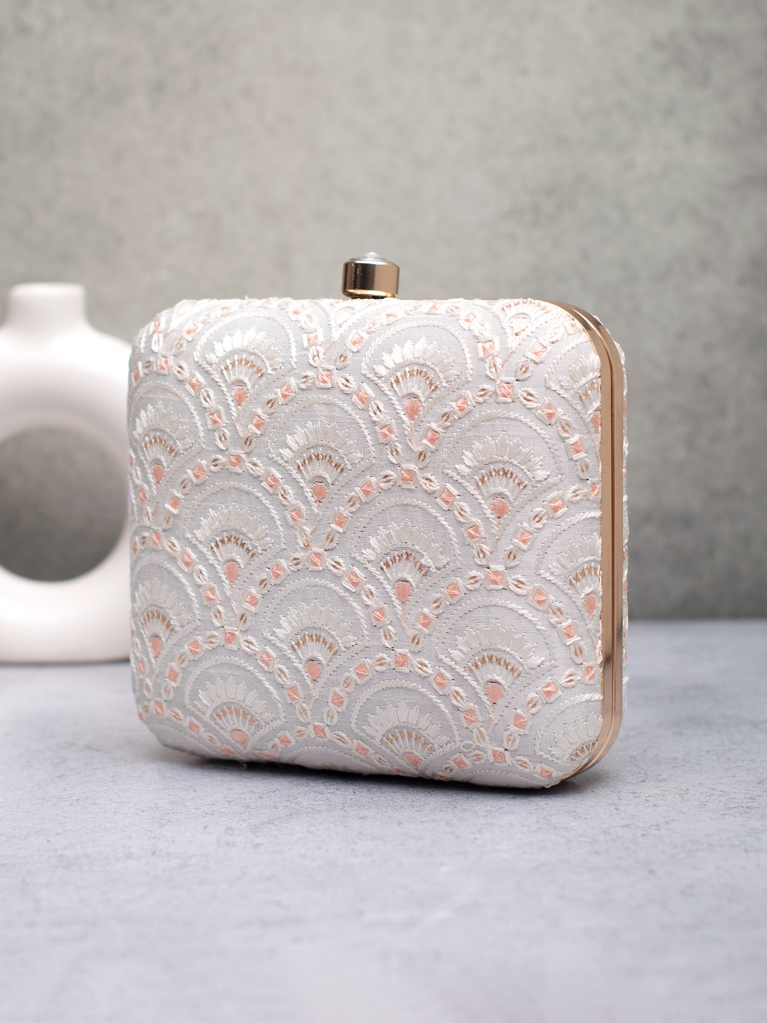 Artklim Pearl Blossom Clutch