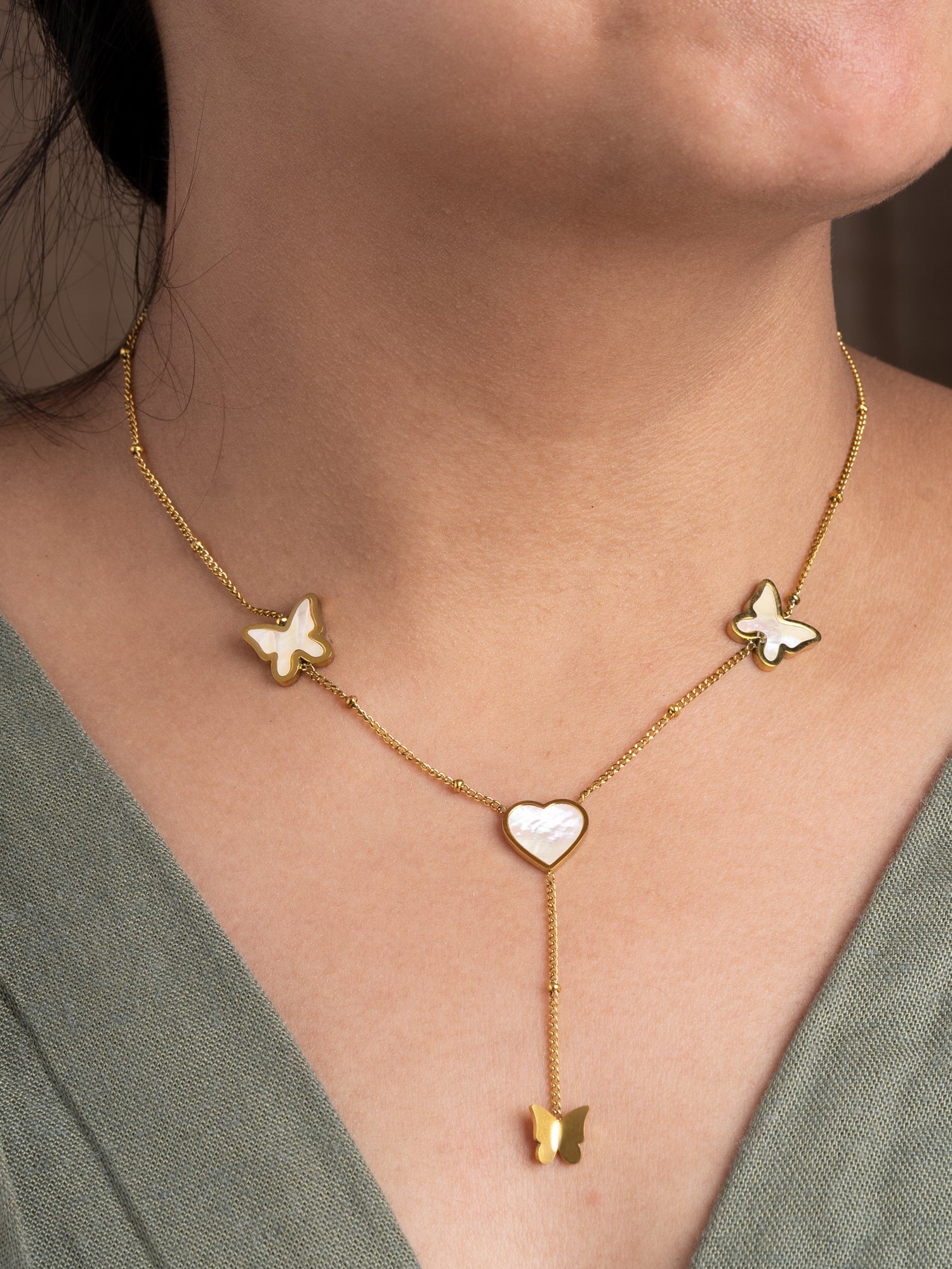 Artklim Fluttering Heart Y-Pendant