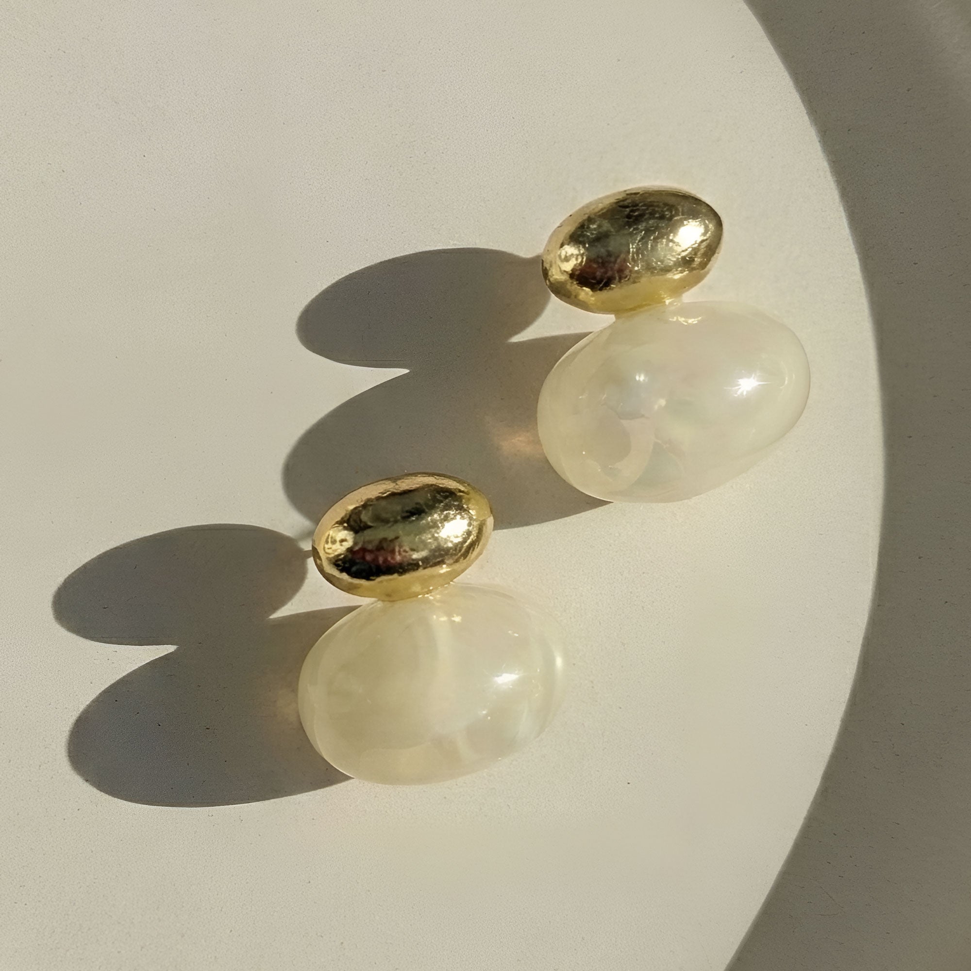 Artklim Anti-Tarnish Gold Plated Long Drop Earrings For Women