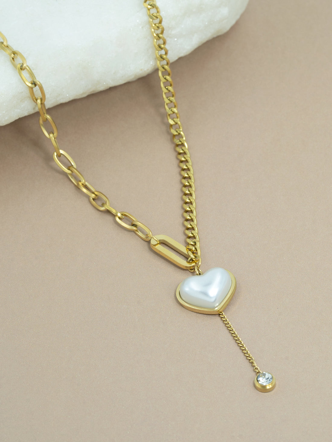 Artklim Chain of Love Drop Pendant