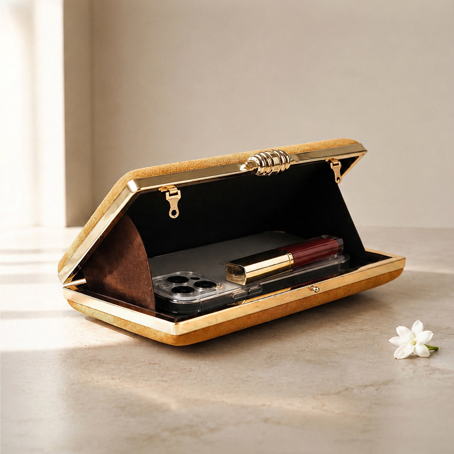 Artklim Party Clutch with Tajmahal Motif