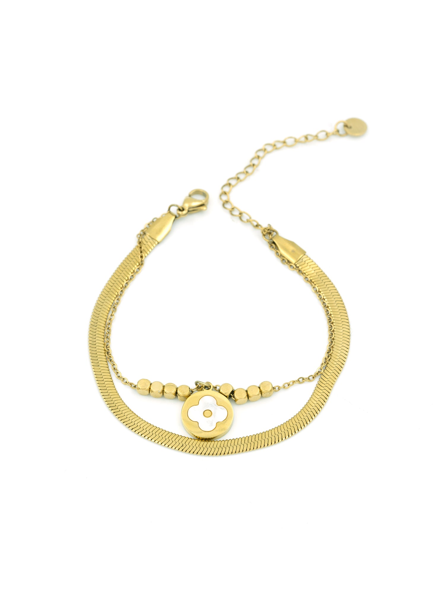 Artklim White Mop Bracelet