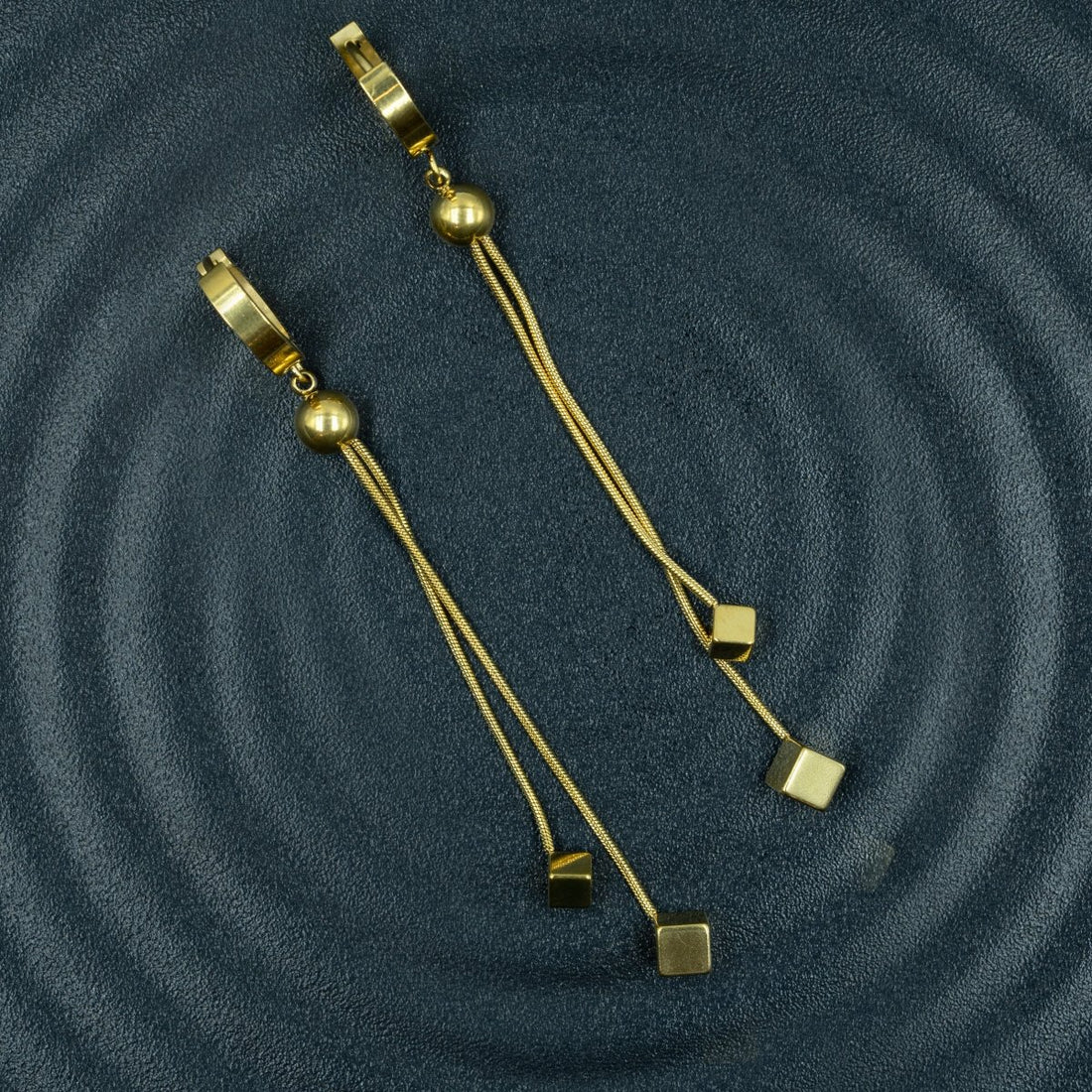 Artklim Minimalist Long Drop Earrings