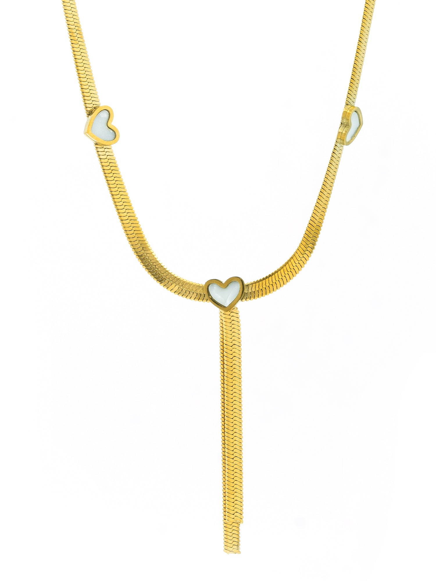 Artklim Gold Plated Sweetheart Anti-Tarnish Necklace