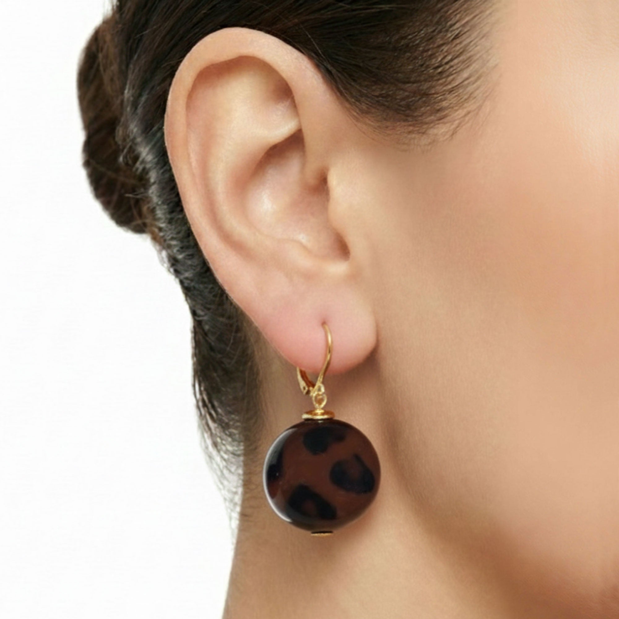 Artklim Anti-Tarnish Gold Plated Long Drop Earrings For Women