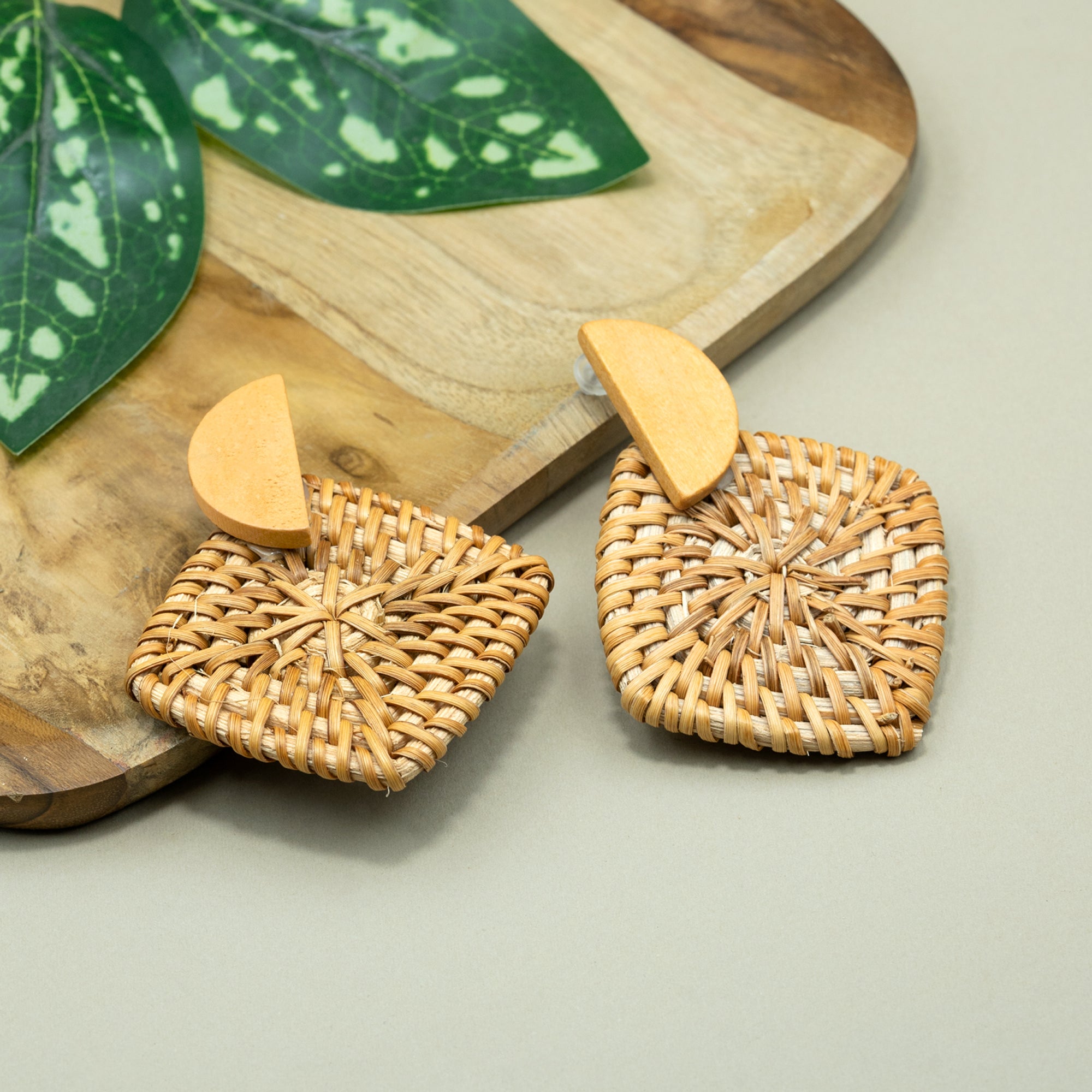 Artklim Natural Wooden Earrings