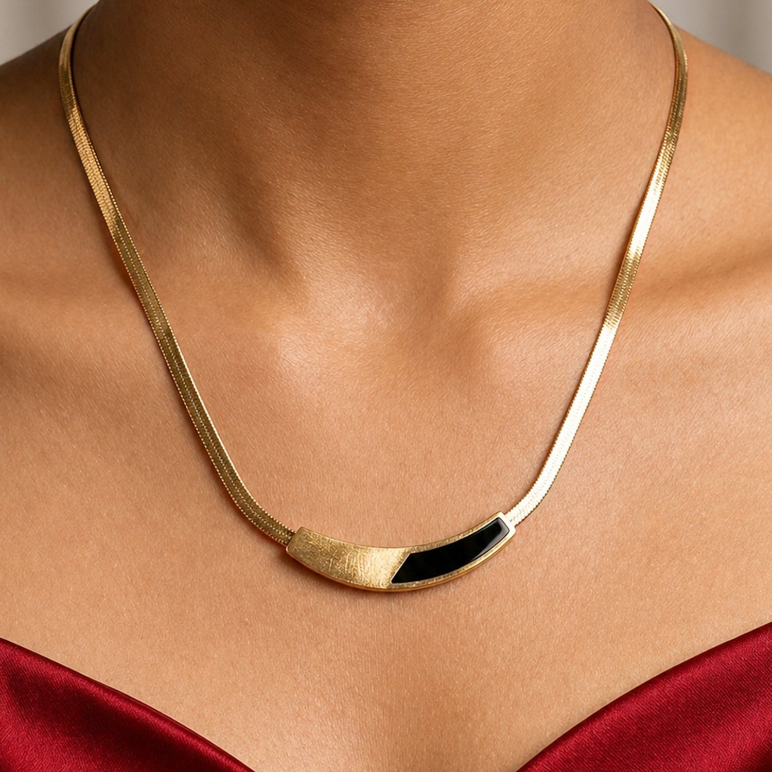 Artklim Minimal Gold Anti-tarnish necklace