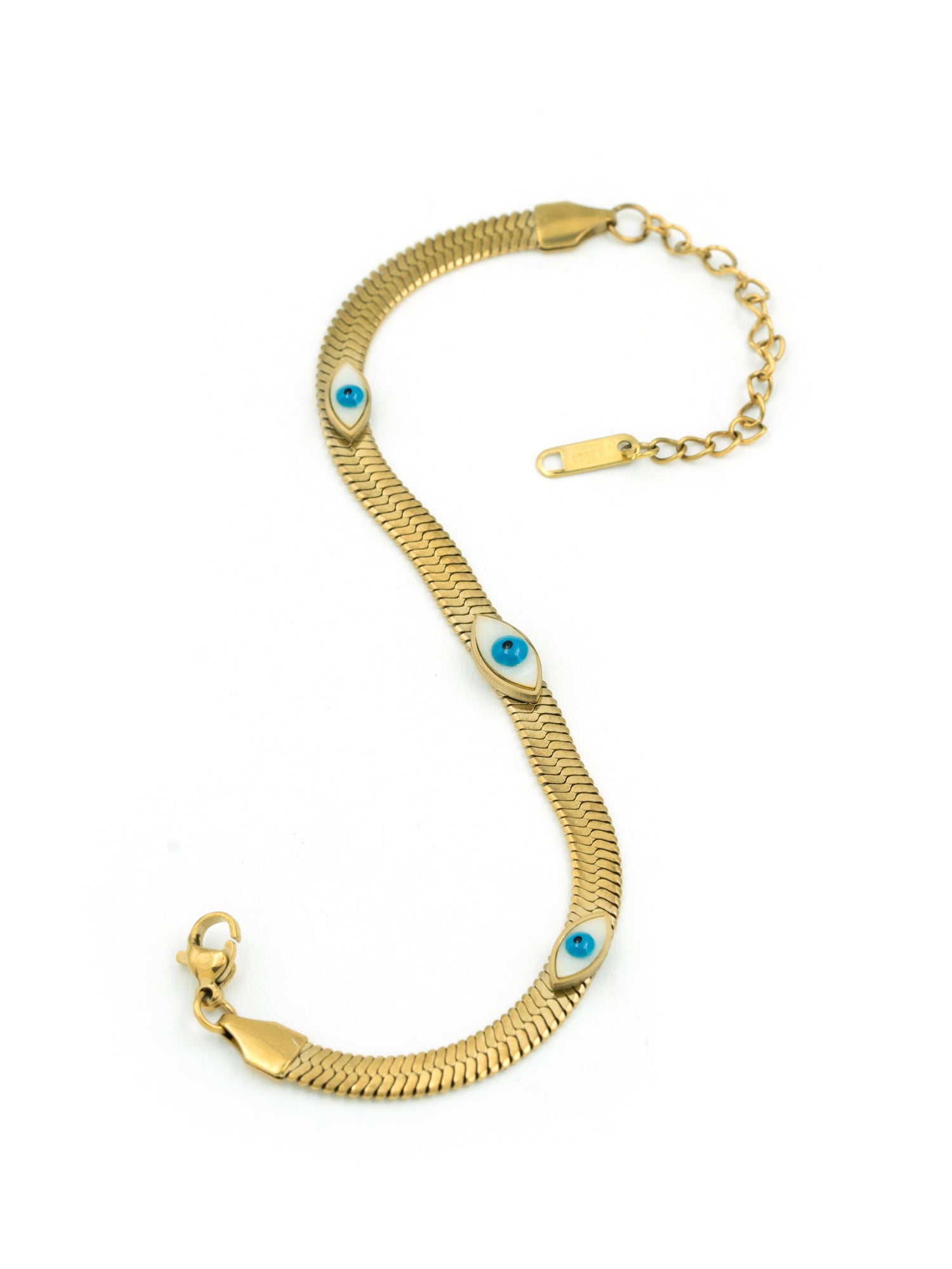 Artklim Blue Trio Evil Eye Bracelet