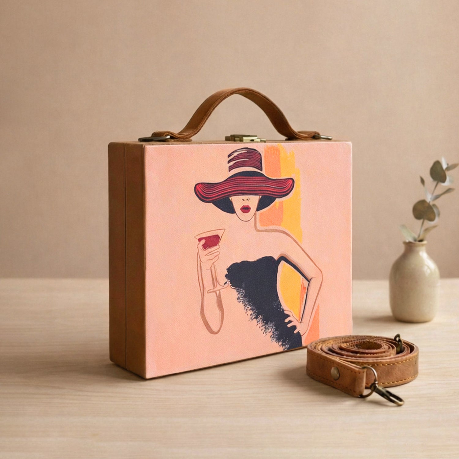 Toast A Wine Clutch