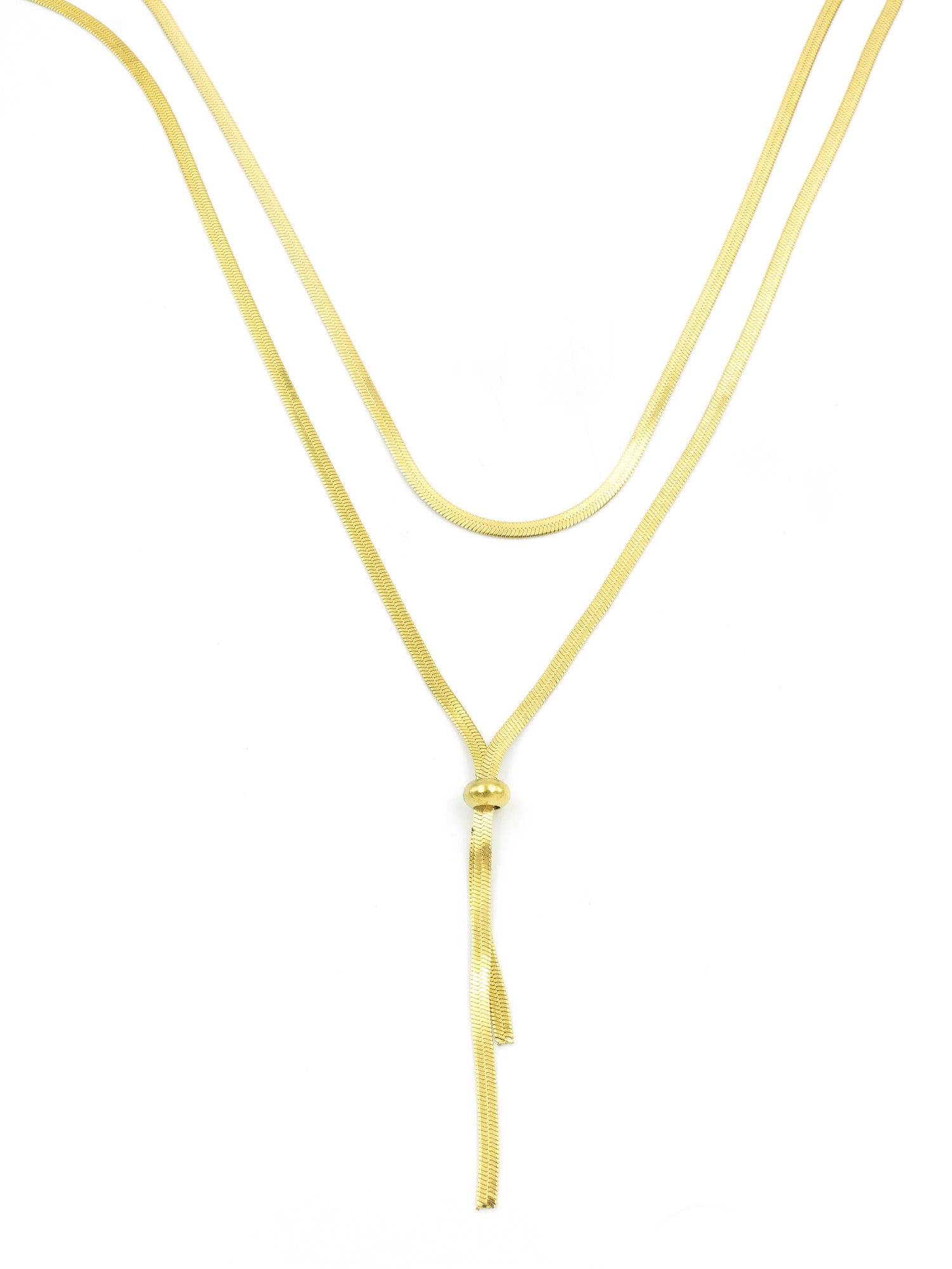 Artklim Golden Knot Adjustable Necklace