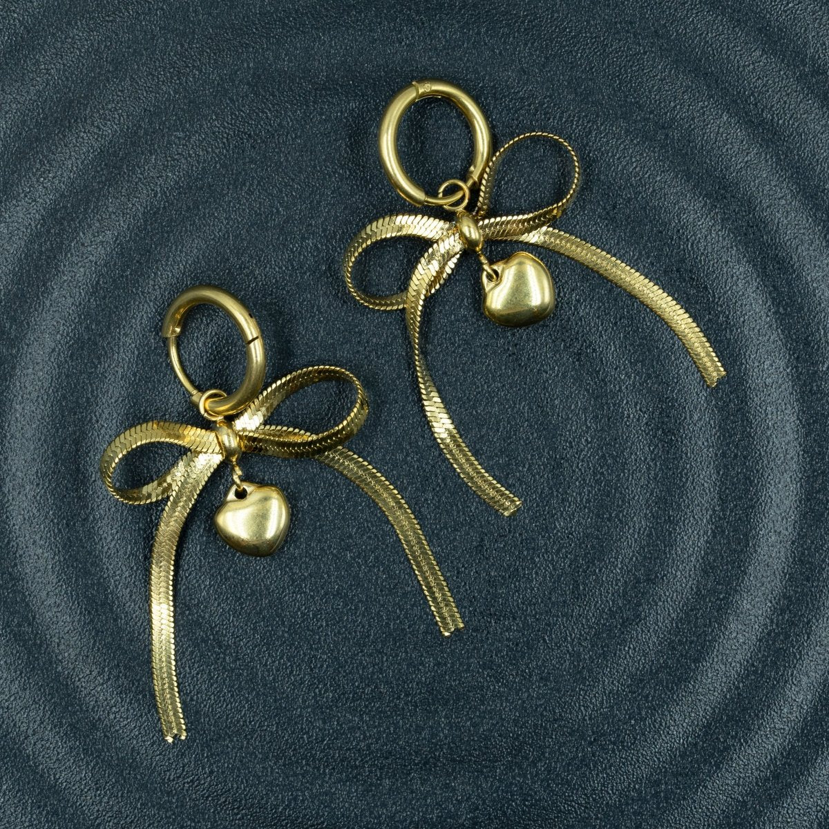 Artklim Korean Style Bow Earrings