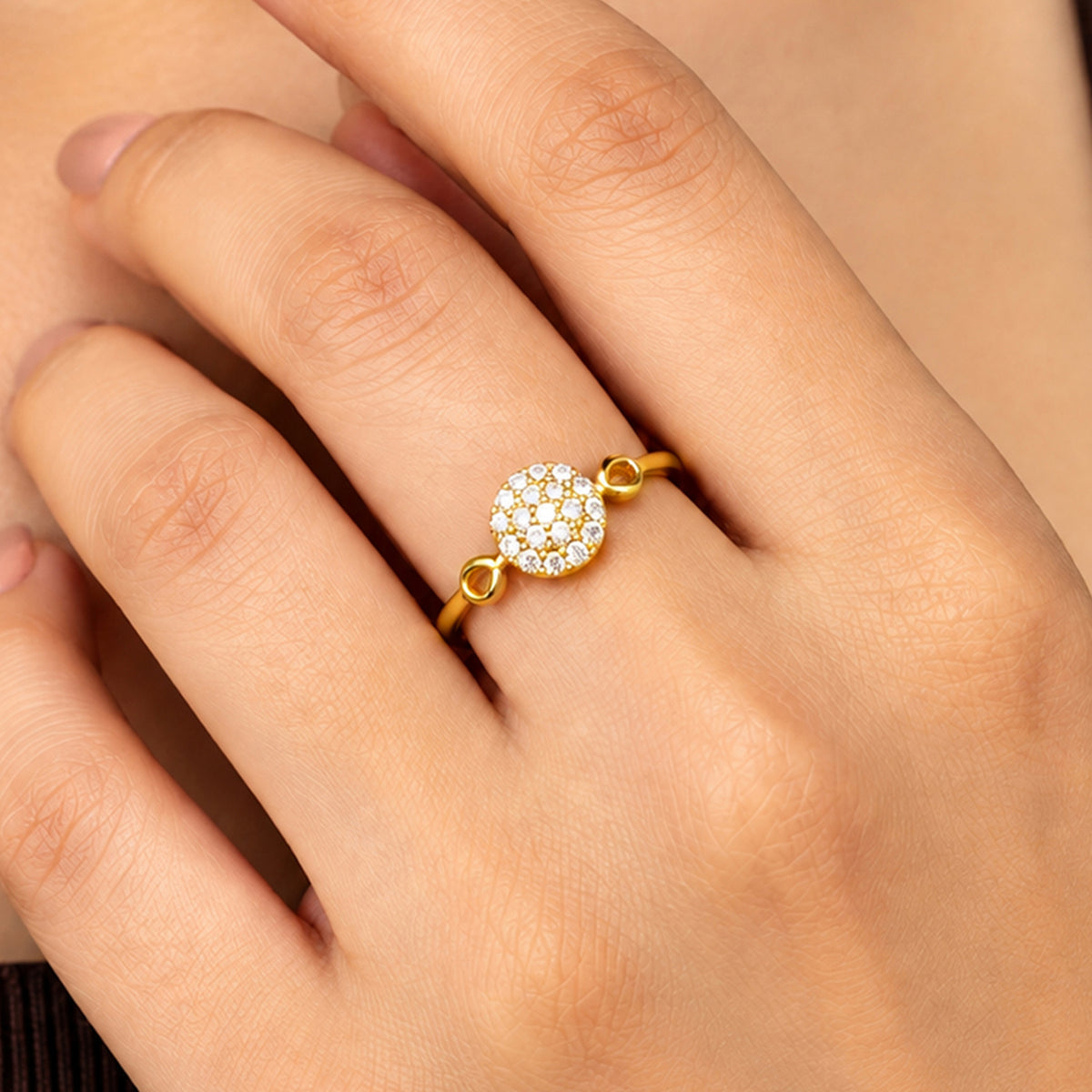Artklim Mystic Charm Gold-Tone Anti-Tarnish Ring