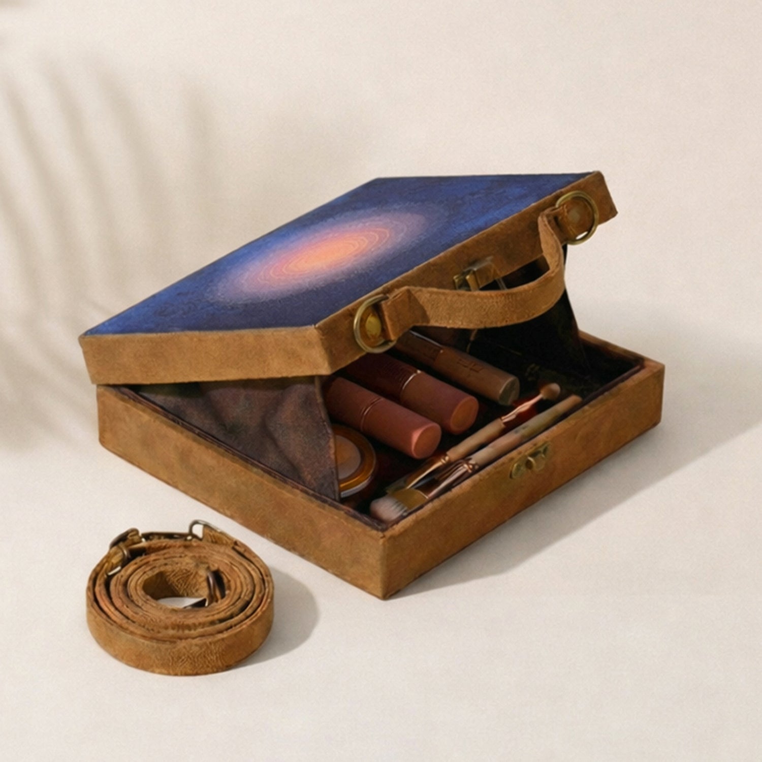 Chanting Printed Suitcase Style