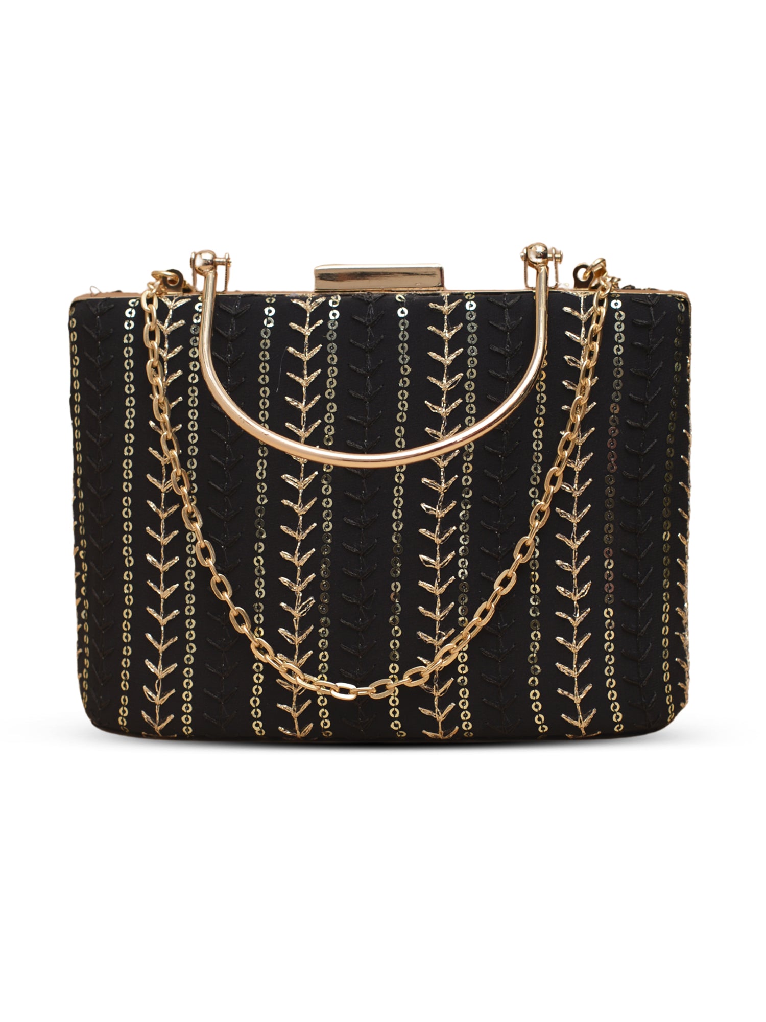 Artklim Golden Noir Clutch