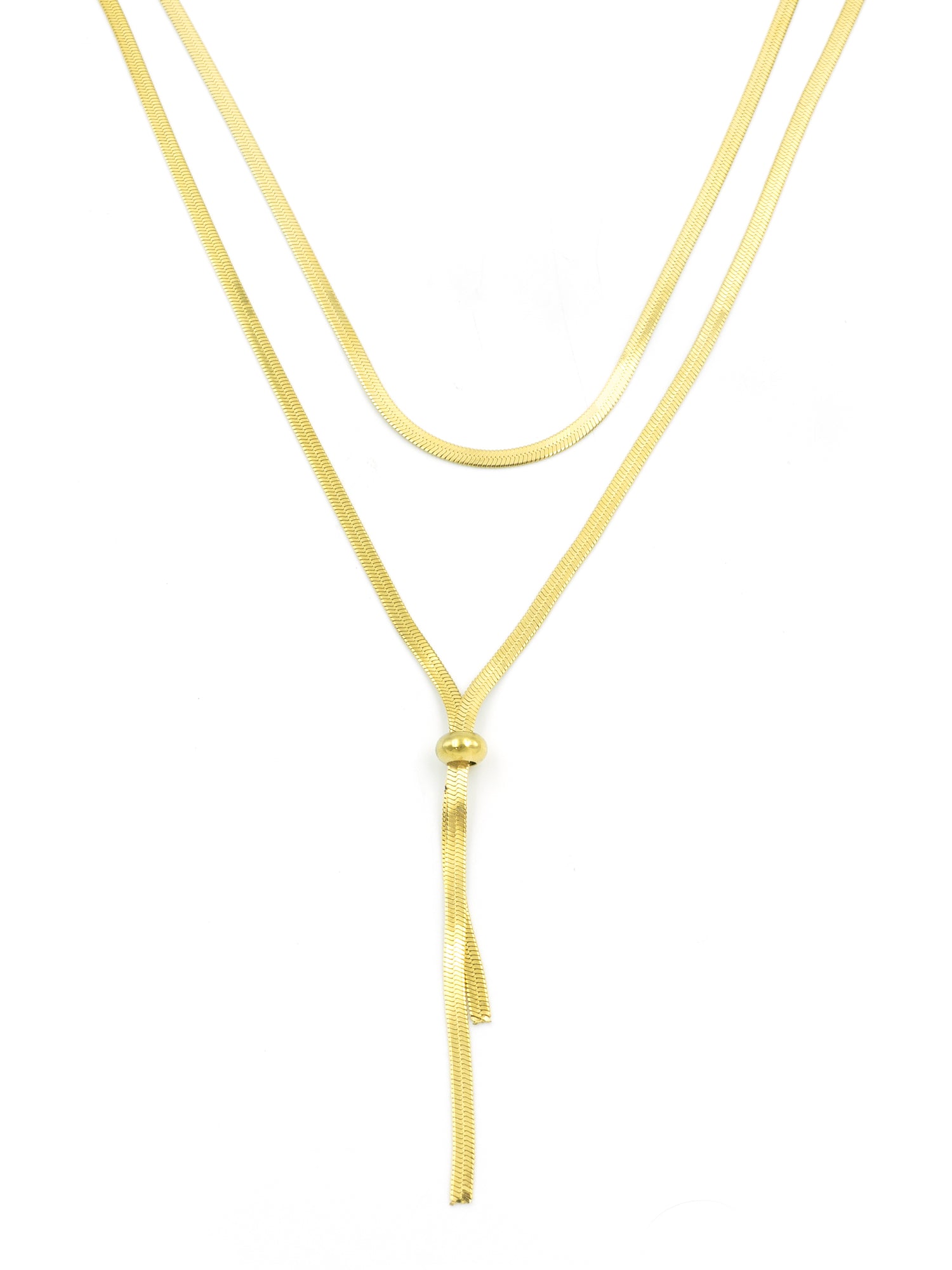 Artklim Golden Knot Adjustable Necklace