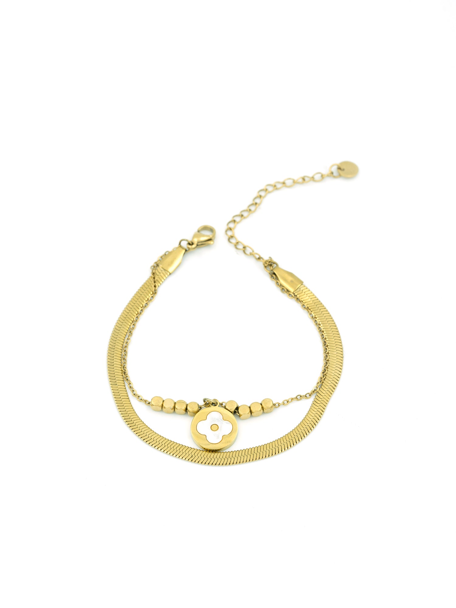 Artklim White Mop Bracelet