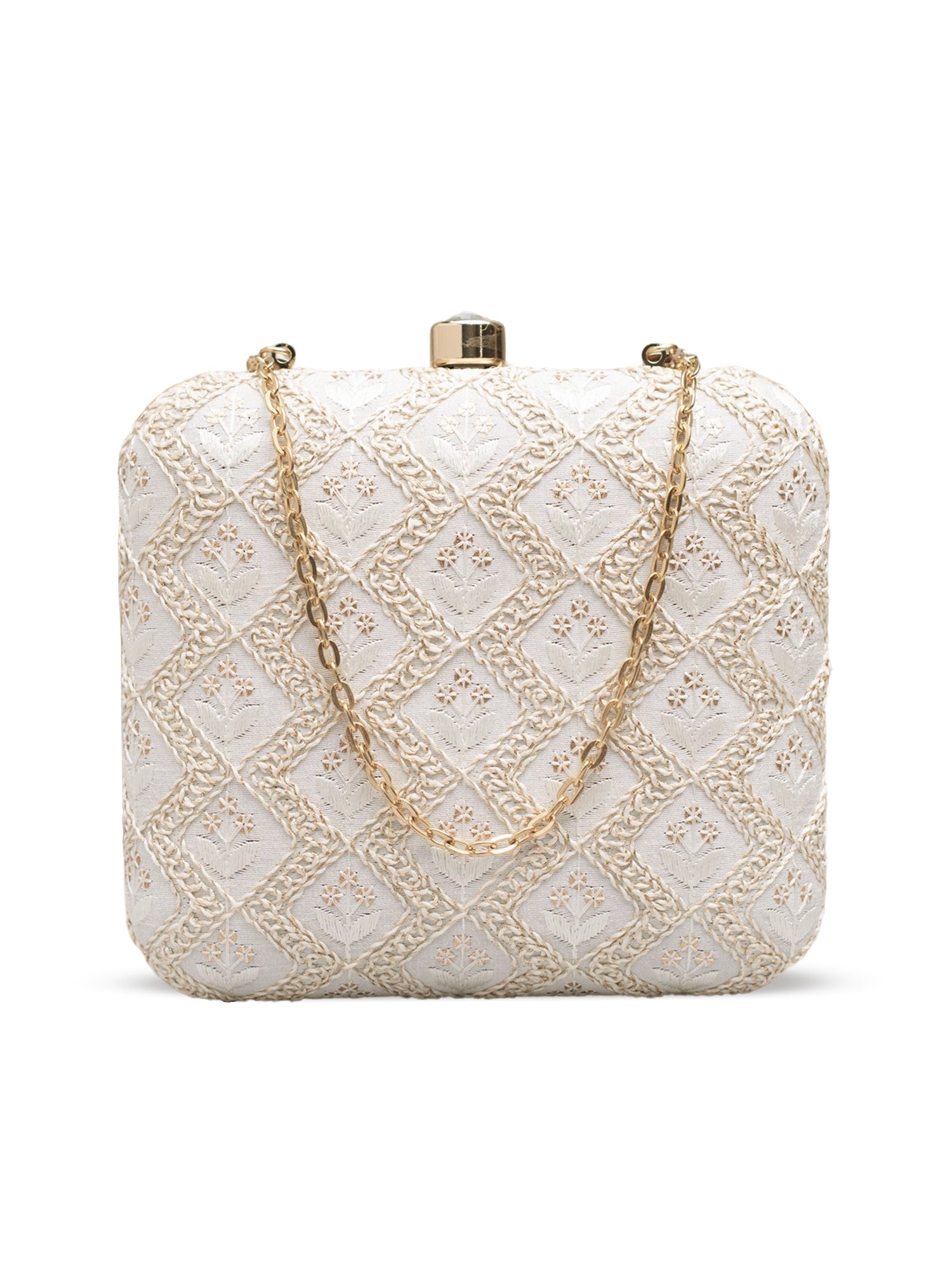 Artklim Regal Ivory Elegance Clutch