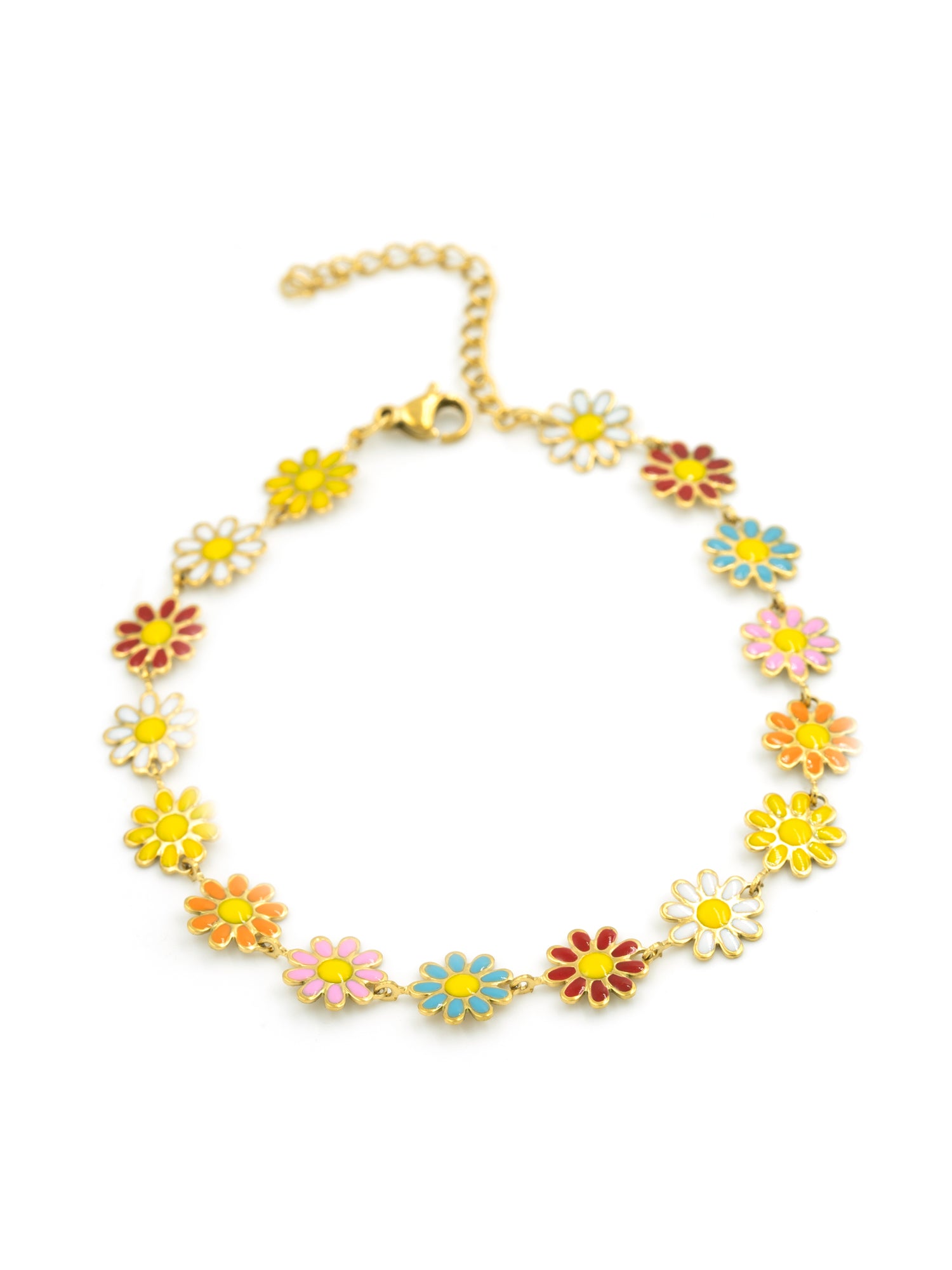 Artklim Gold Plated Tree Charm Gold Anti Tarnish Anklet