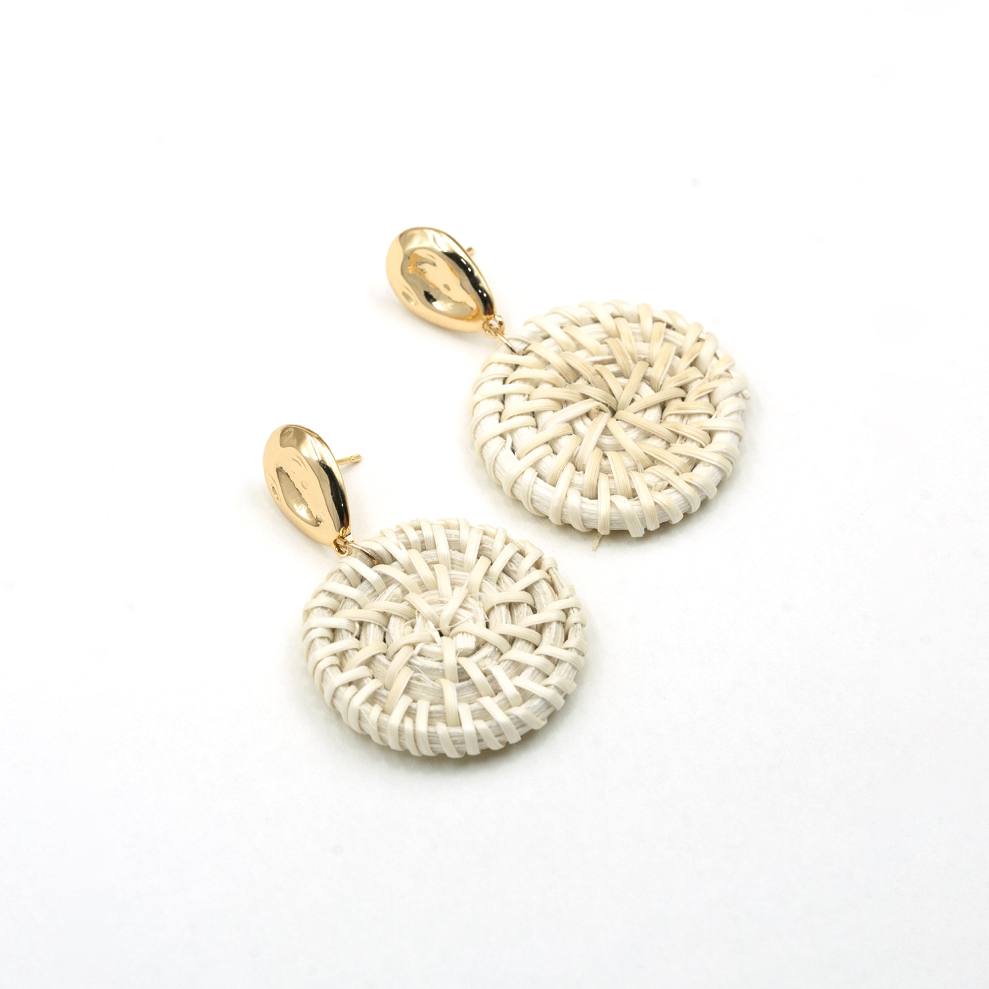 Artklim Pearl Weave Drop Earrings