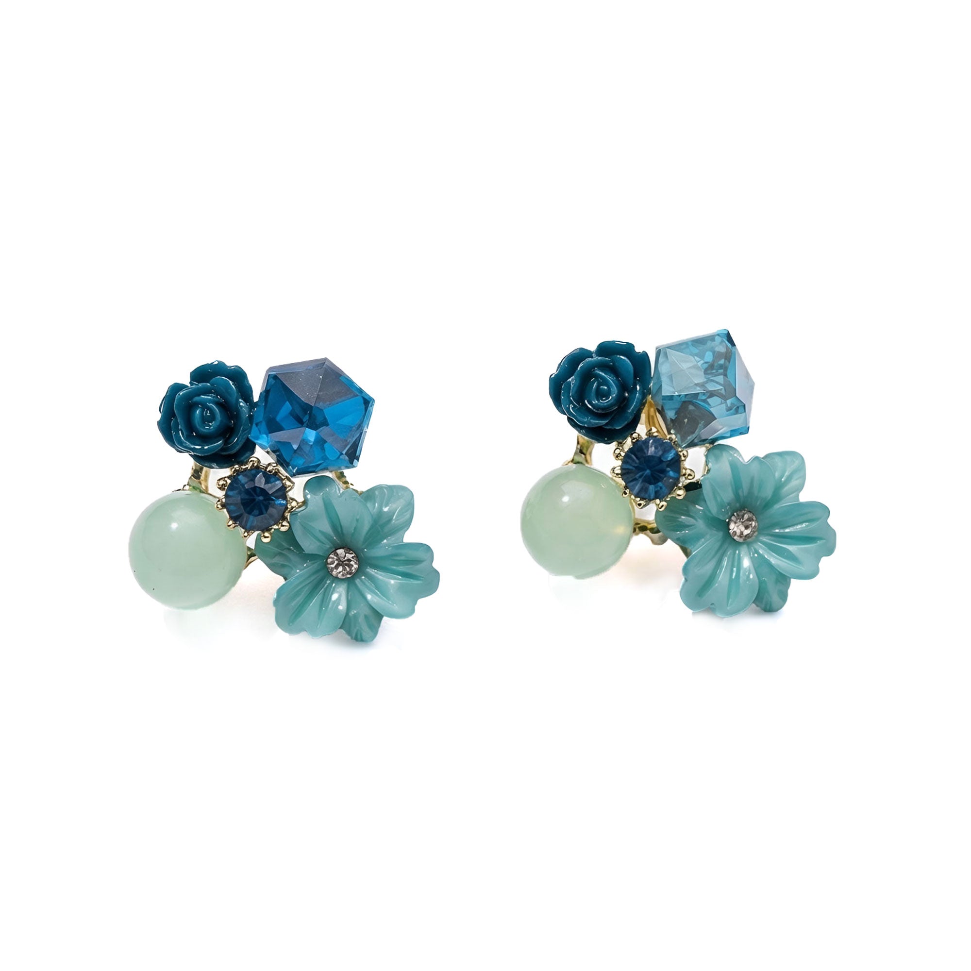 Artklim Anti-Tarnish Gold Plated Long Drop Earrings For Women
