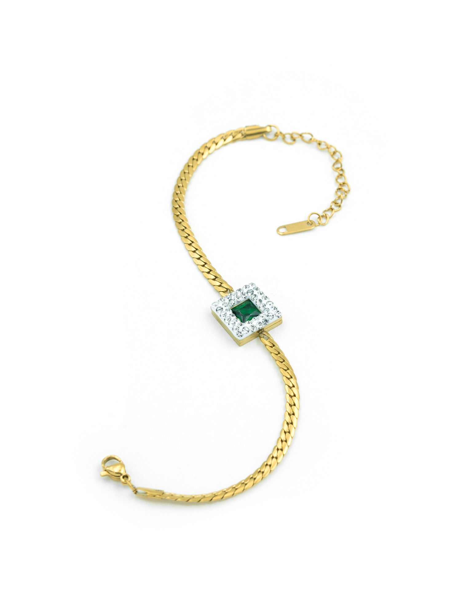Artklim Emerald Glimmer Bracelet