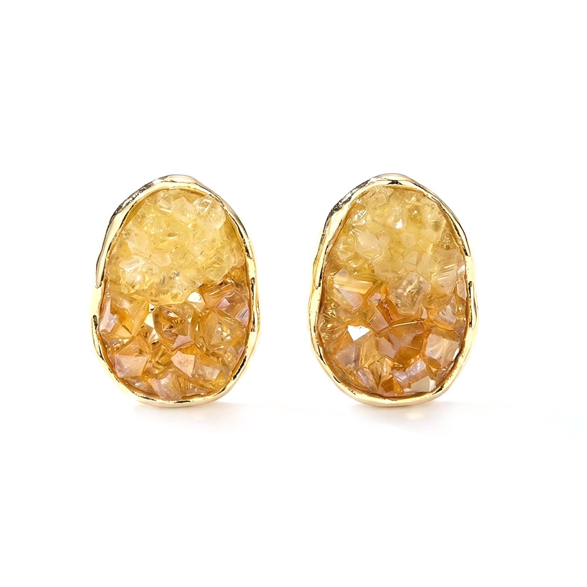 Artklim Anti-Tarnish Gold Plated Long Drop Earrings For Women