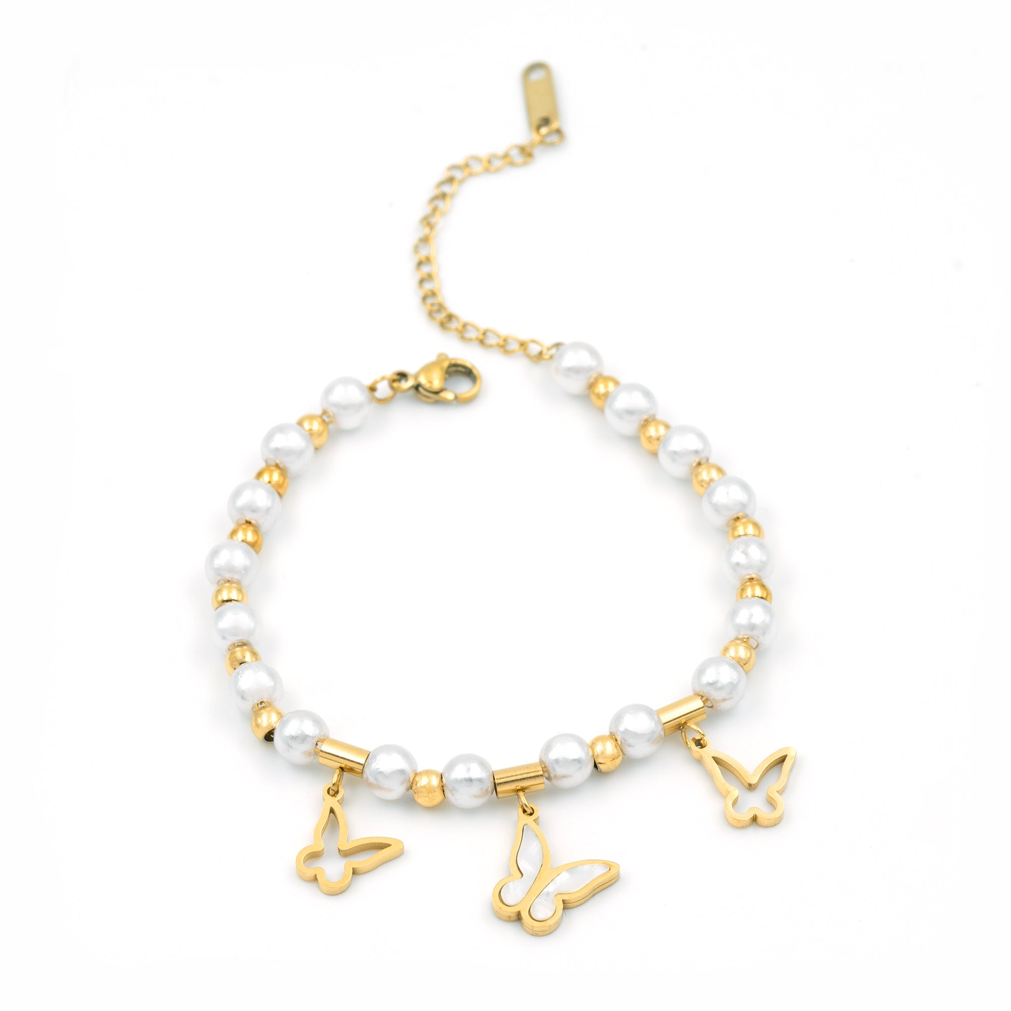 Artklim Golden Butterfly Bracelet