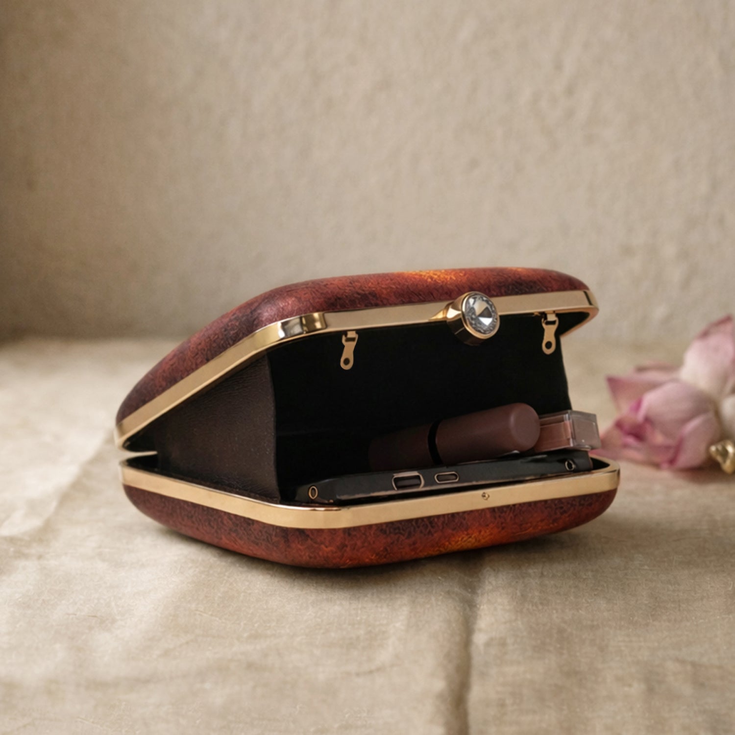 artklim Divine Feminine Radiance Clutch printed