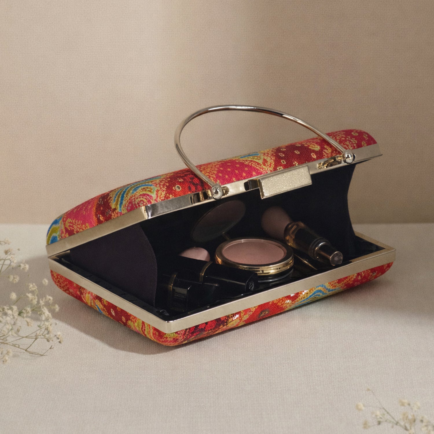 Artklim Classic Ethnic Embroidered Clutch