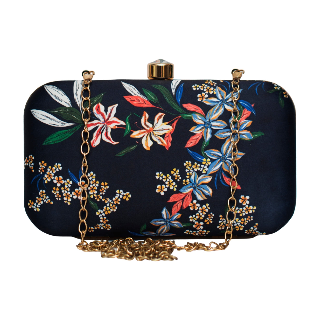 Dendritic Printed Clutch