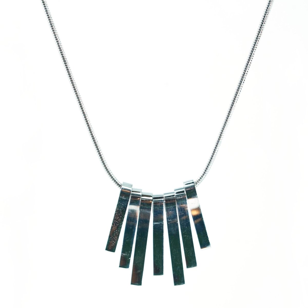 Artklim Silver Plated Chimes Pendant Necklace