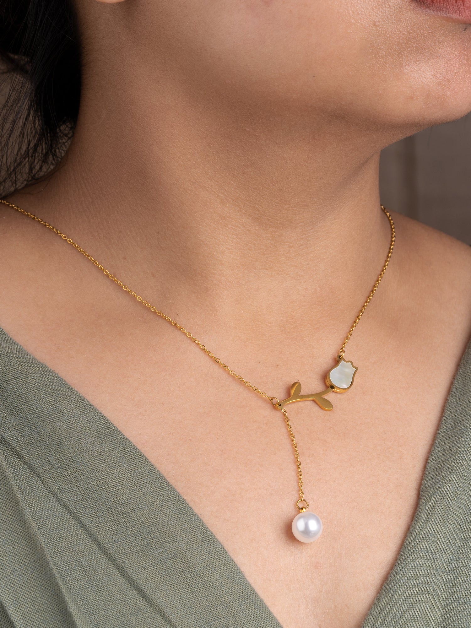 Artklim Bloom & Pearl Pendant