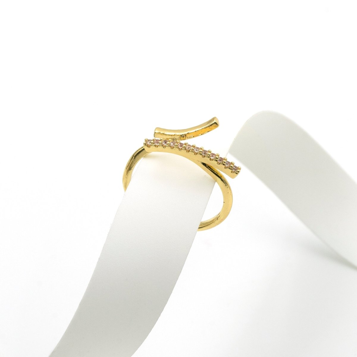 Artklim Silver Plated Minimal Design Adjustable Ring